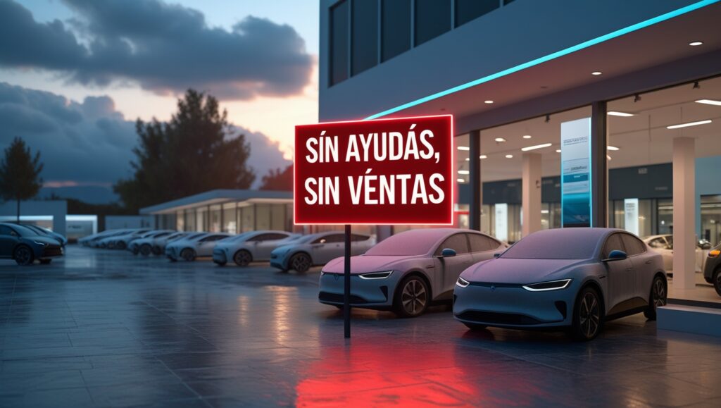 Sin ayudas los coches eléctricos se frenan en seco