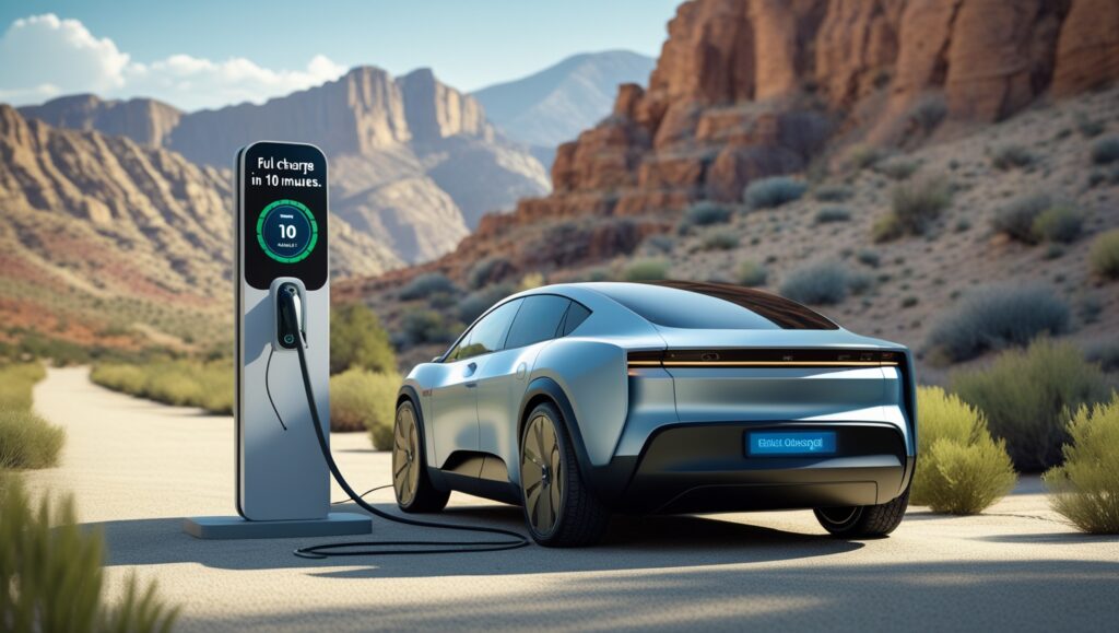 La batería que promete 1.000 km. ¡Carga completa en 10 minutos!