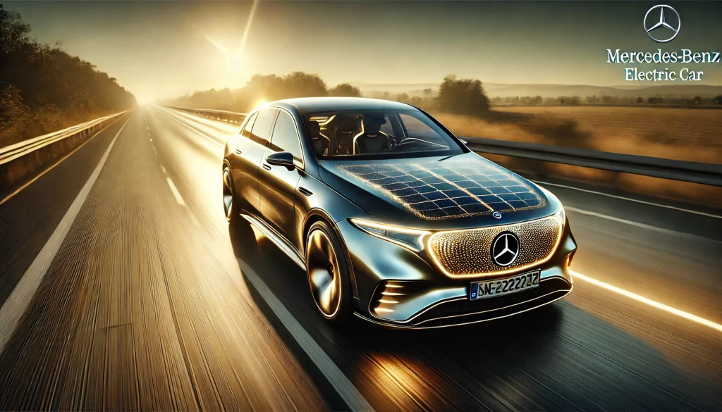 Mercedes revoluciona la movilidad con su pintura solar